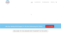 Desktop Screenshot of passporttothearts.com